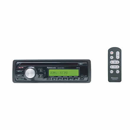 (image for) CD Player with 3.5mm Front Aux-In, AM/FM/MP3 and Remote Control