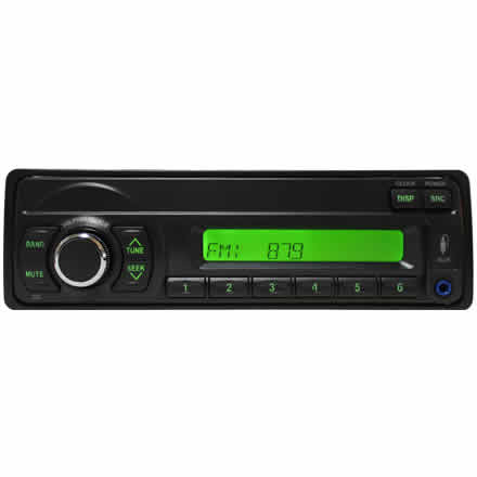(image for) Shallow Chassis Mechless Heavy-Duty AM/FM Stereo 3.5mm Front Aux