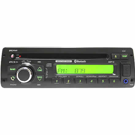 (image for) Heavy-Duty CD Player w/Bluetooth USB 3.5mm Aux-In AM/FM/MP3/WMA