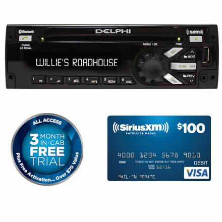 (image for) Heavy-Duty CD Player SiriusXM Bluetooth USB Aux-In AM/FM/MP3/WMA