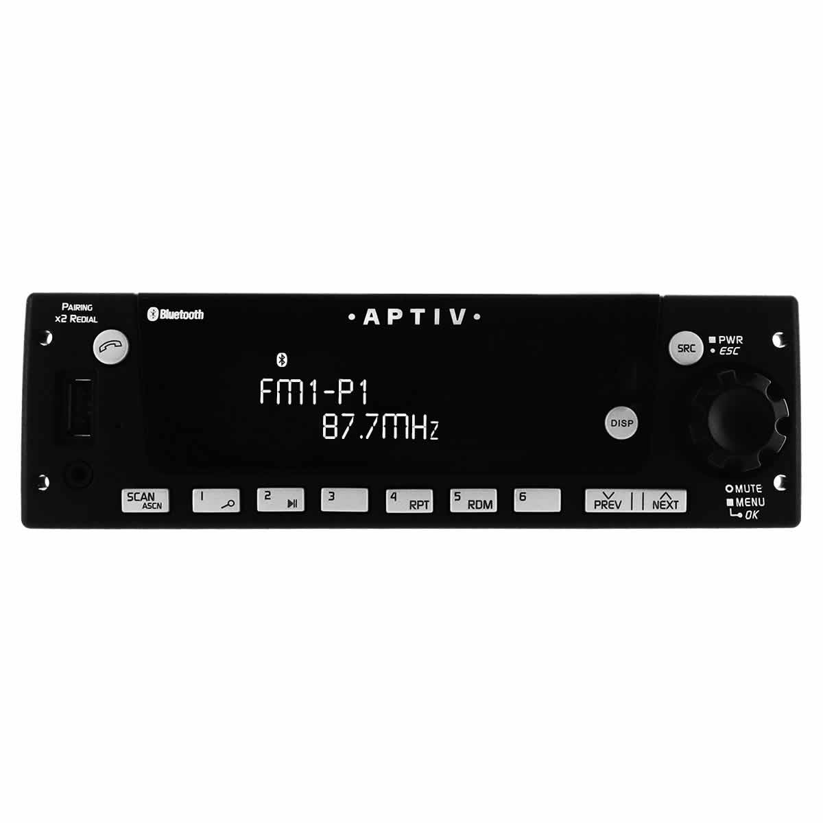 (image for) Heavy Duty AM/FM/WB with Bluetooth and Front USB, 3.5mm inputs