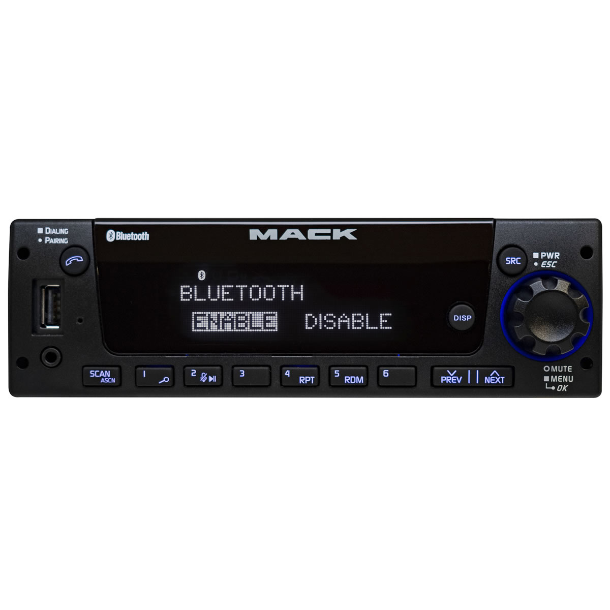 (image for) MACK Heavy Duty AM/FM/WB with USB and Bluetooth