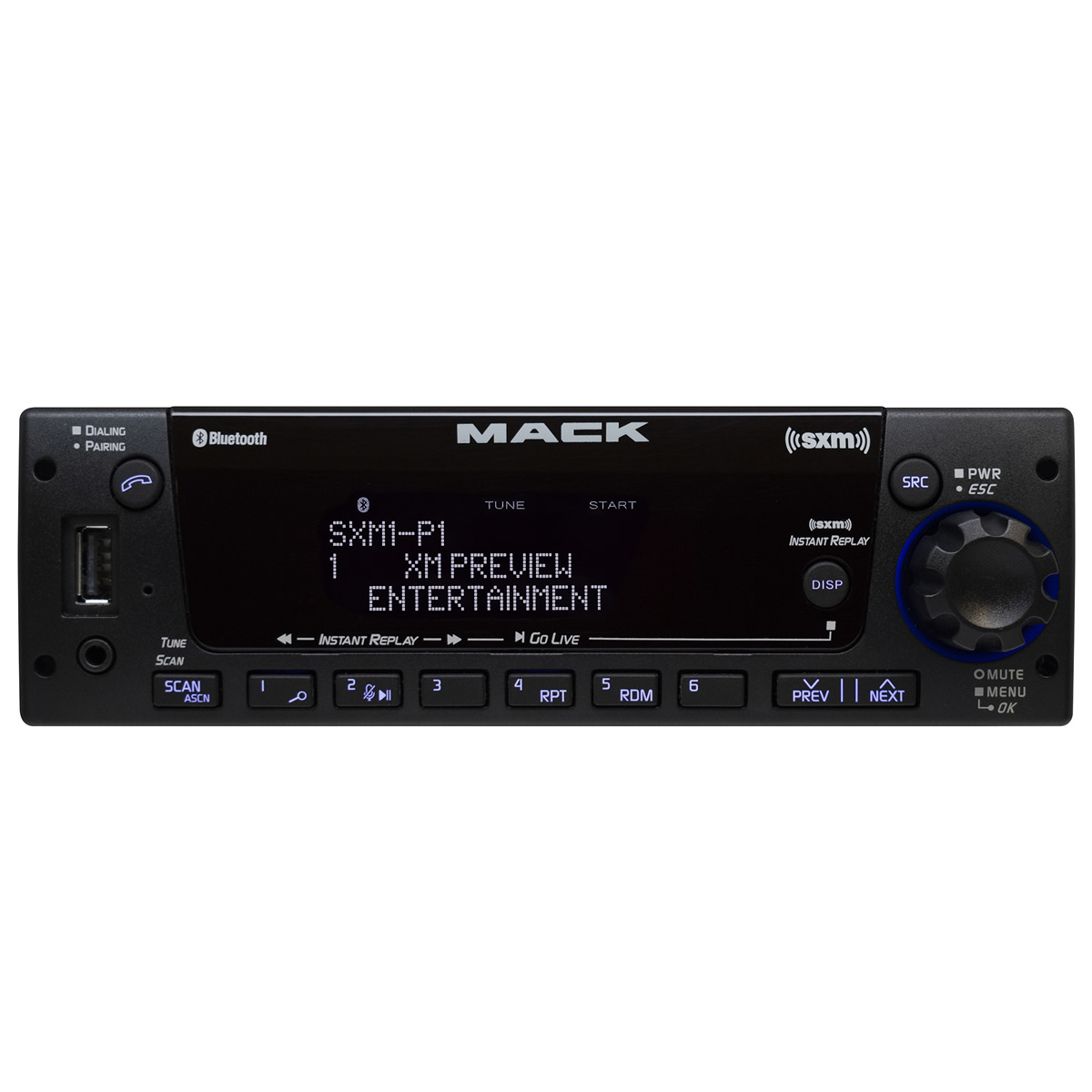 (image for) MACK Heavy Duty AM/FM/WB with USB, SiriusXM and Bluetooth
