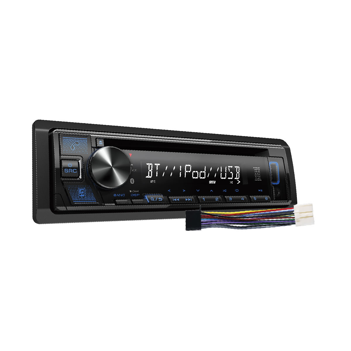 (image for) HINO AM/FM CD Player with Bluetooth and USB